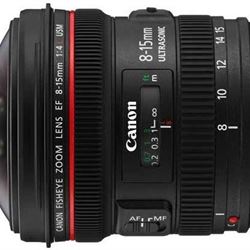 Canon EF 8-15mm f4.0 L Fisheye USM