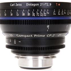 Carl Zeiss Compact Prime CP.2 21mm T2.9 Cine Lens