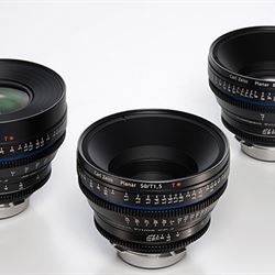 Carl Zeiss Compact Prime CP.2 Super Speed Lens Seti
